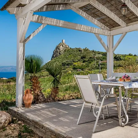 別荘 Anna E Cantina Vito Vicinissimi Riserva Dello Zingaro スコペッロ